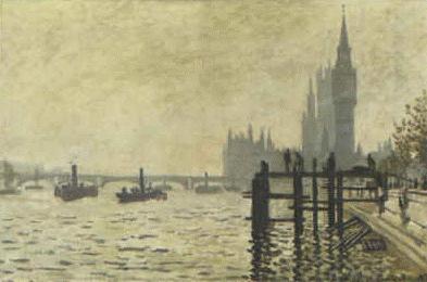 Claude Monet The Thames Below Westminster Germany oil painting art